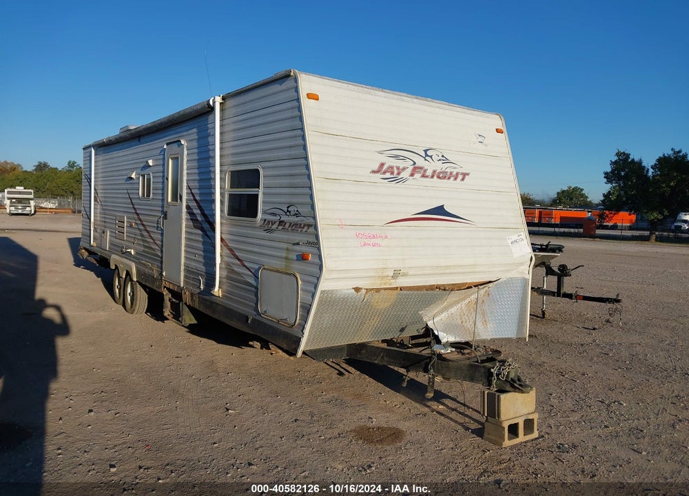 2007 JAYCO TRAVEL TRLR VIN: 1UJBJ02R871EJ0781