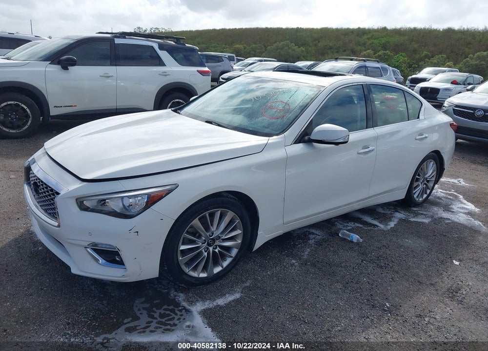 2021 INFINITI Q50 LUXE VIN: JN1EV7BP8MM703891
