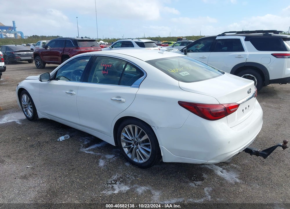2021 INFINITI Q50 LUXE VIN: JN1EV7BP8MM703891