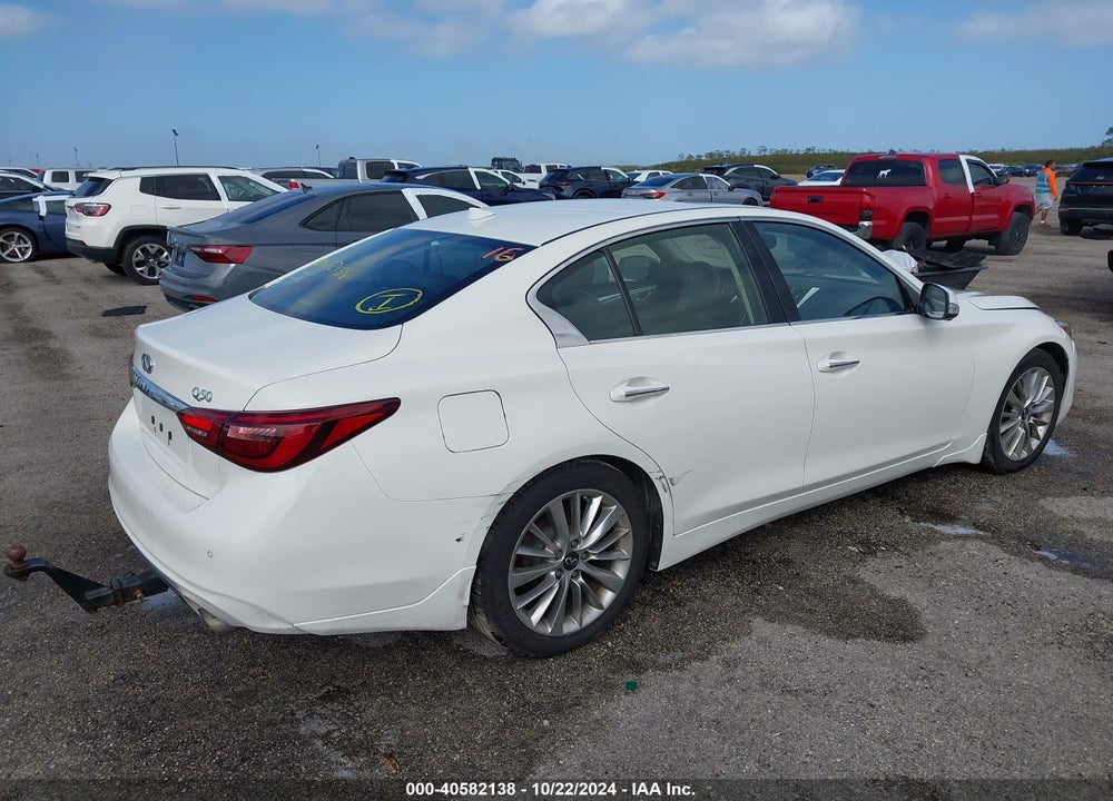 2021 INFINITI Q50 LUXE VIN: JN1EV7BP8MM703891