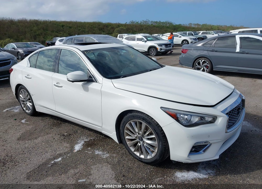 2021 INFINITI Q50 LUXE VIN: JN1EV7BP8MM703891