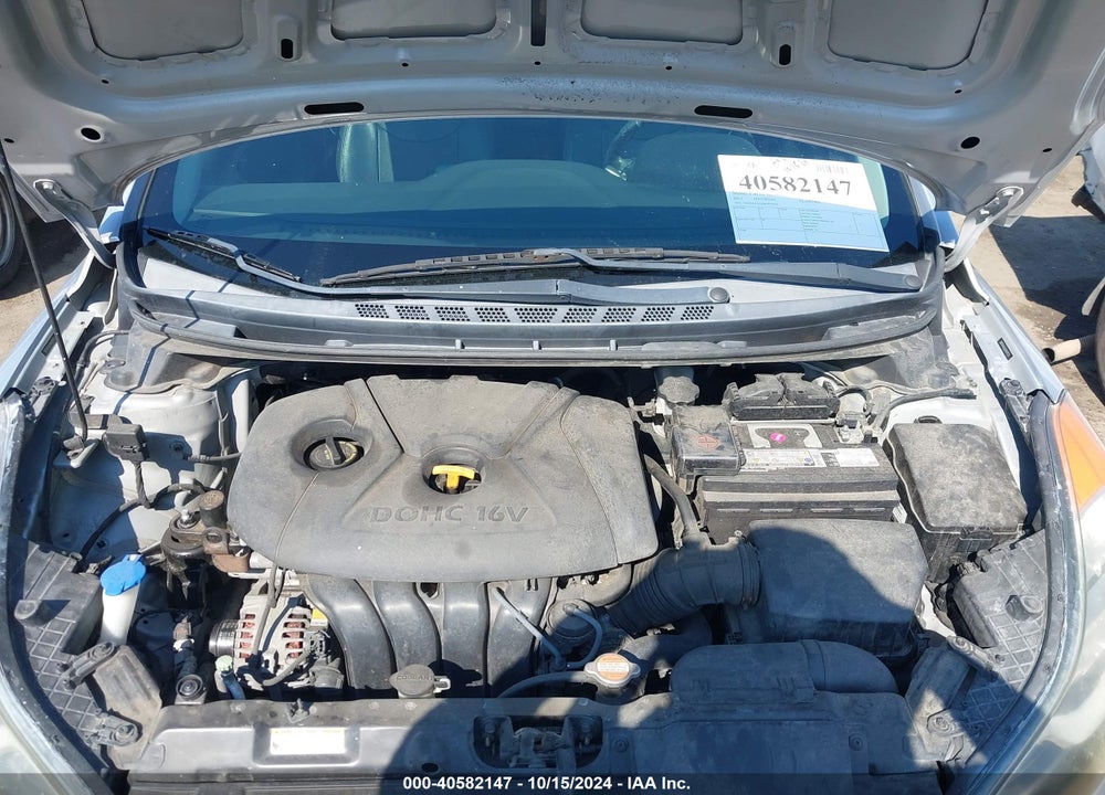 2011 HYUNDAI ELANTRA LIMITED VIN: 5NPDH4AEXBH019236
