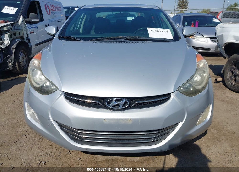 2011 HYUNDAI ELANTRA LIMITED VIN: 5NPDH4AEXBH019236