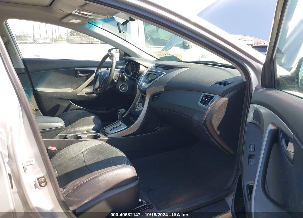 2011 HYUNDAI ELANTRA LIMITED VIN: 5NPDH4AEXBH019236