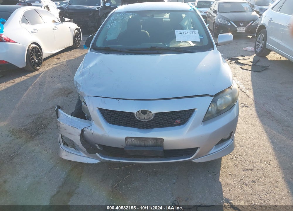 2010 TOYOTA COROLLA S VIN: 2T1BU4EEXAC520593
