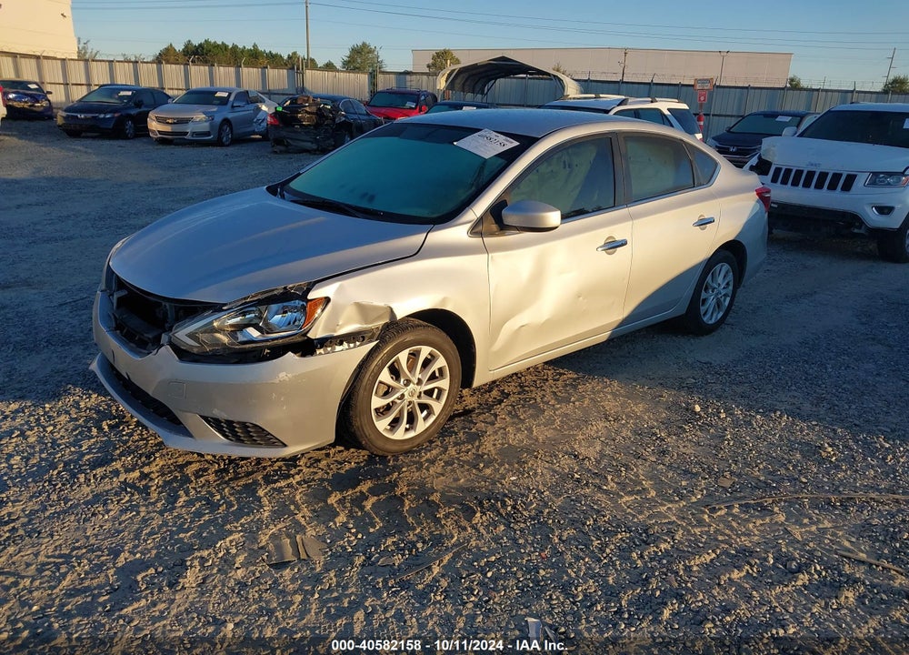 2019 NISSAN SENTRA SV VIN: 3N1AB7AP4KL626680