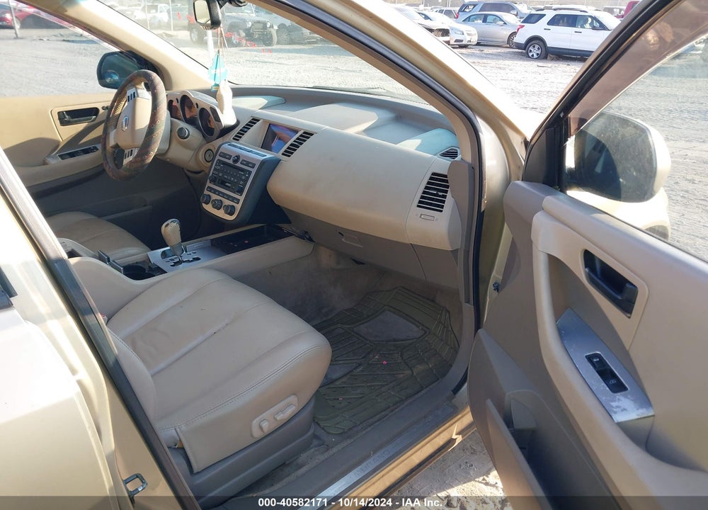 2003 NISSAN MURANO SL VIN: JN8AZ08TX3W112190