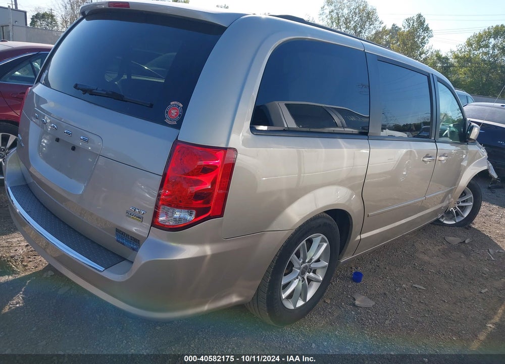 2014 DODGE GRAND CARAVAN SXT VIN: 2C4RDGCG1ER252737