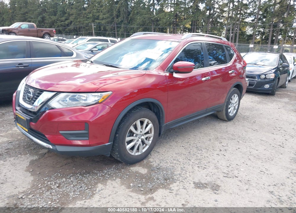 2019 NISSAN ROGUE SV VIN: 5N1AT2MV2KC747576