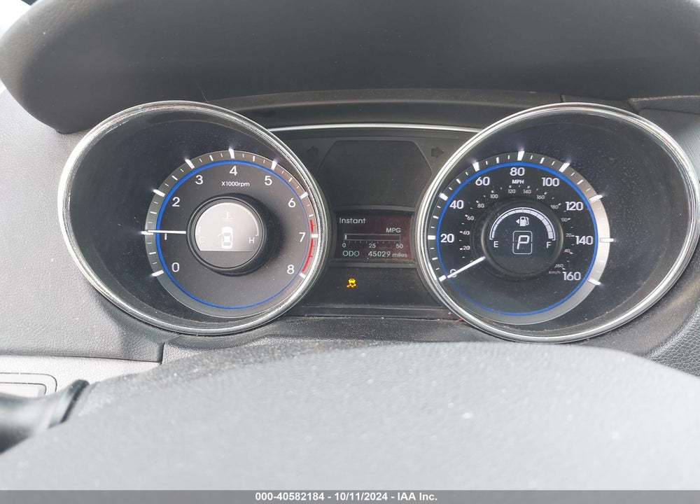 2014 HYUNDAI SONATA GLS VIN: 5NPEB4ACXEH924469
