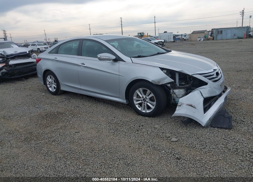 2014 HYUNDAI SONATA GLS VIN: 5NPEB4ACXEH924469