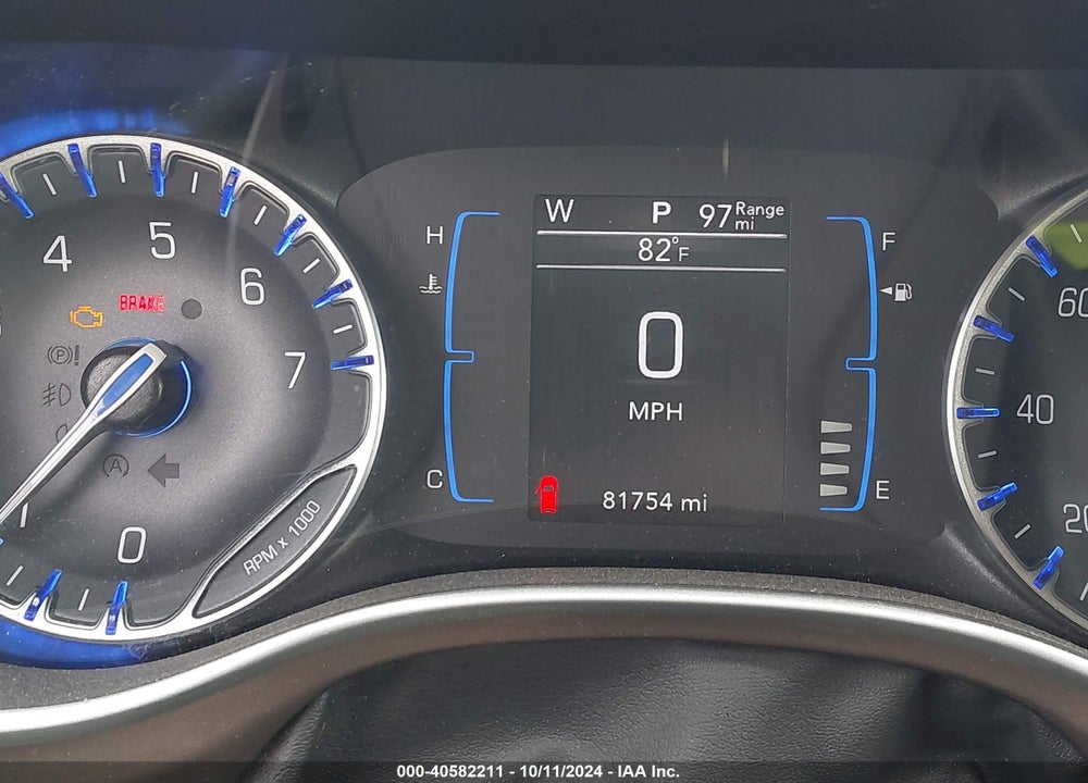 2017 CHRYSLER PACIFICA TOURING VIN: 2C4RC1DG6HR525402