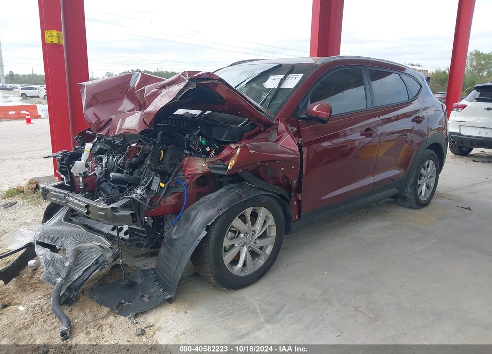 2019 HYUNDAI TUCSON VALUE VIN: KM8J33A4XKU980472