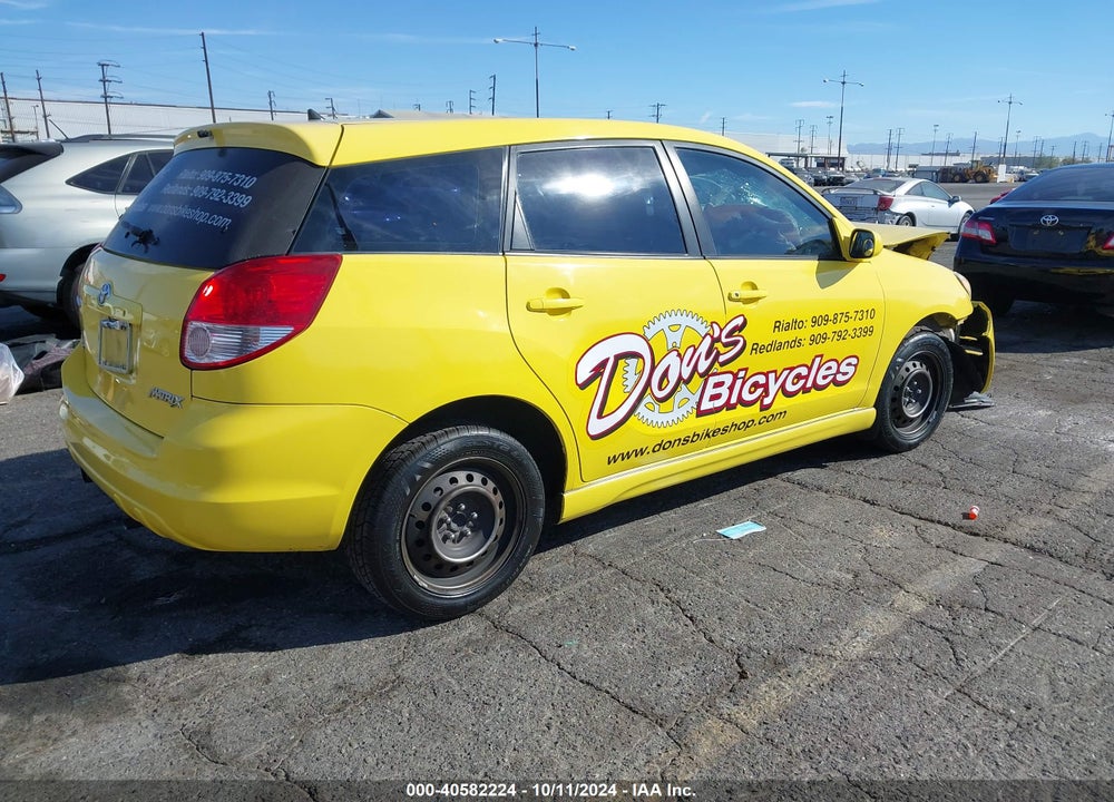 2004 TOYOTA MATRIX/XR VIN: 2T1KR32E64C290619