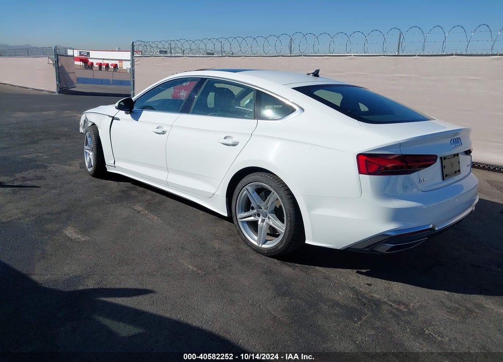 2021 AUDI A5 SPORTBACK PREMIUM 45 TFSI QUATTRO S TRONIC VIN: WAUDACF58MA012932