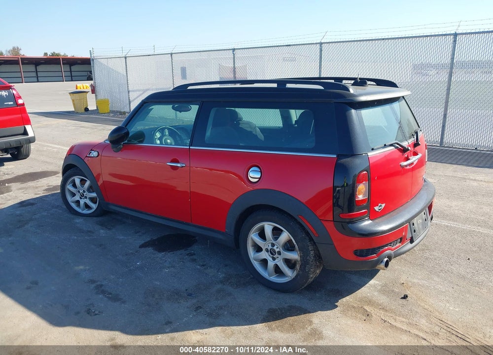 2010 MINI COOPER S CLUBMAN VIN: WMWMM3C57ATP75861