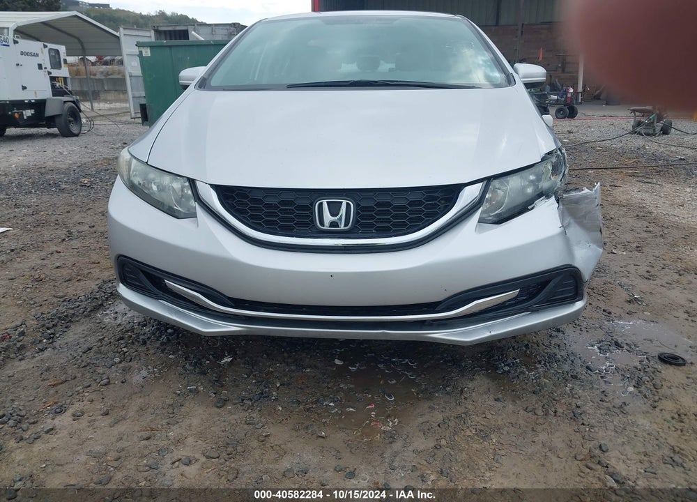 2014 HONDA CIVIC LX VIN: 19XFB2F58EE262835