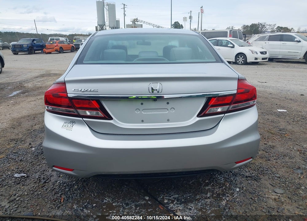 2014 HONDA CIVIC LX VIN: 19XFB2F58EE262835