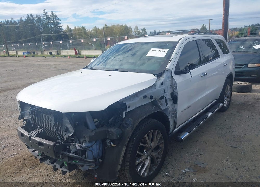 2015 DODGE DURANGO CITADEL VIN: 1C4SDJETXFC870190