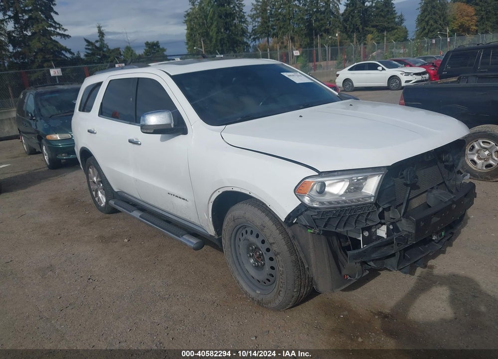 2015 DODGE DURANGO CITADEL VIN: 1C4SDJETXFC870190