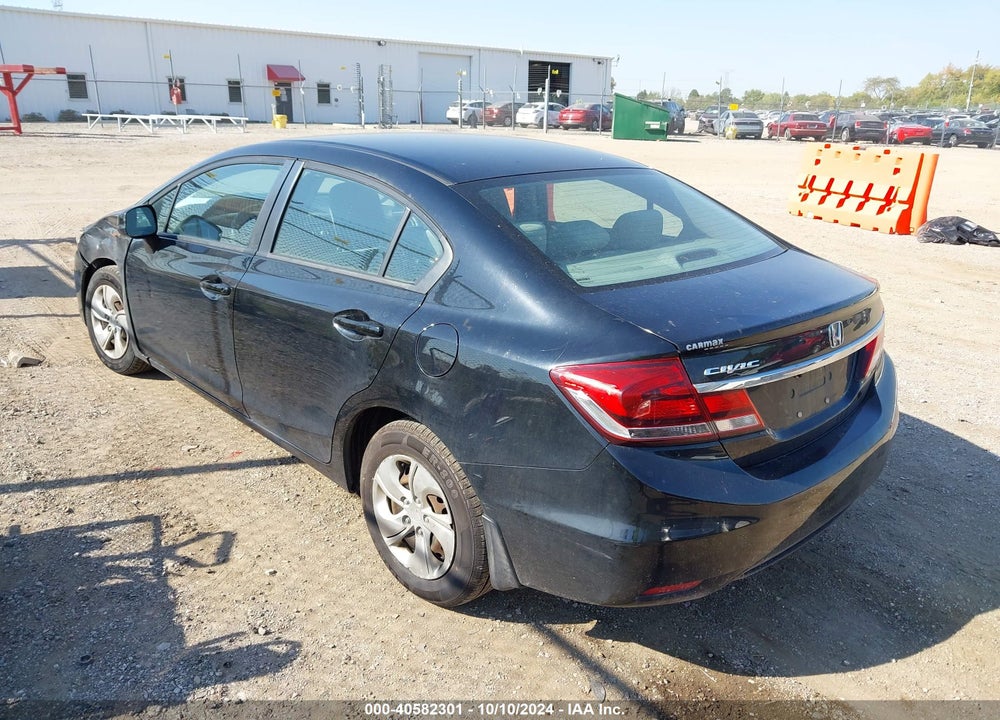 2013 HONDA CIVIC LX VIN: 19XFB2F59DE068684