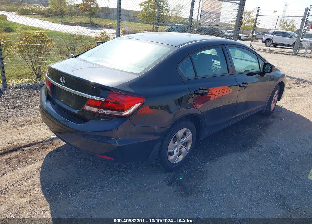 2013 HONDA CIVIC LX VIN: 19XFB2F59DE068684