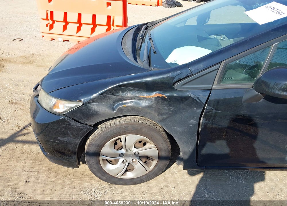 2013 HONDA CIVIC LX VIN: 19XFB2F59DE068684