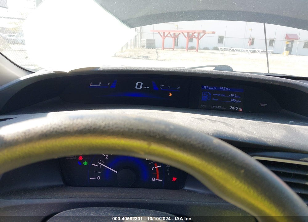 2013 HONDA CIVIC LX VIN: 19XFB2F59DE068684