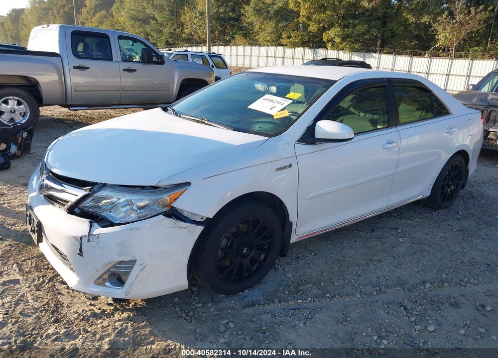 2013 TOYOTA CAMRY HYBRID XLE VIN: 4T1BD1FK2DU079547