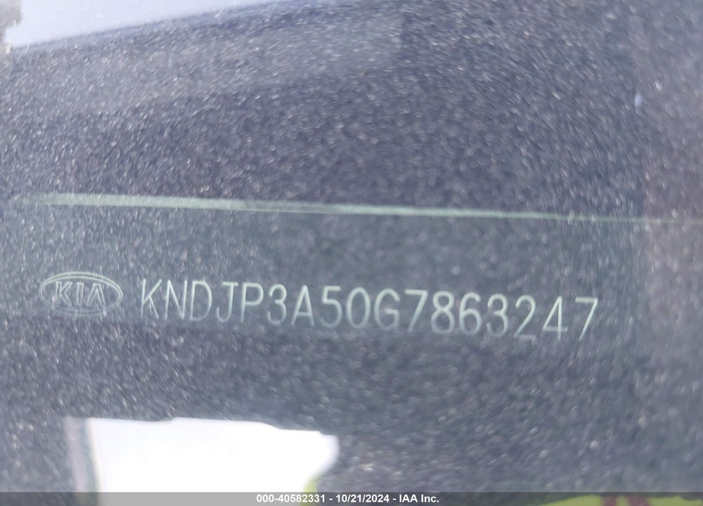 2016 KIA SOUL VIN: KNDJP3A50G7863247