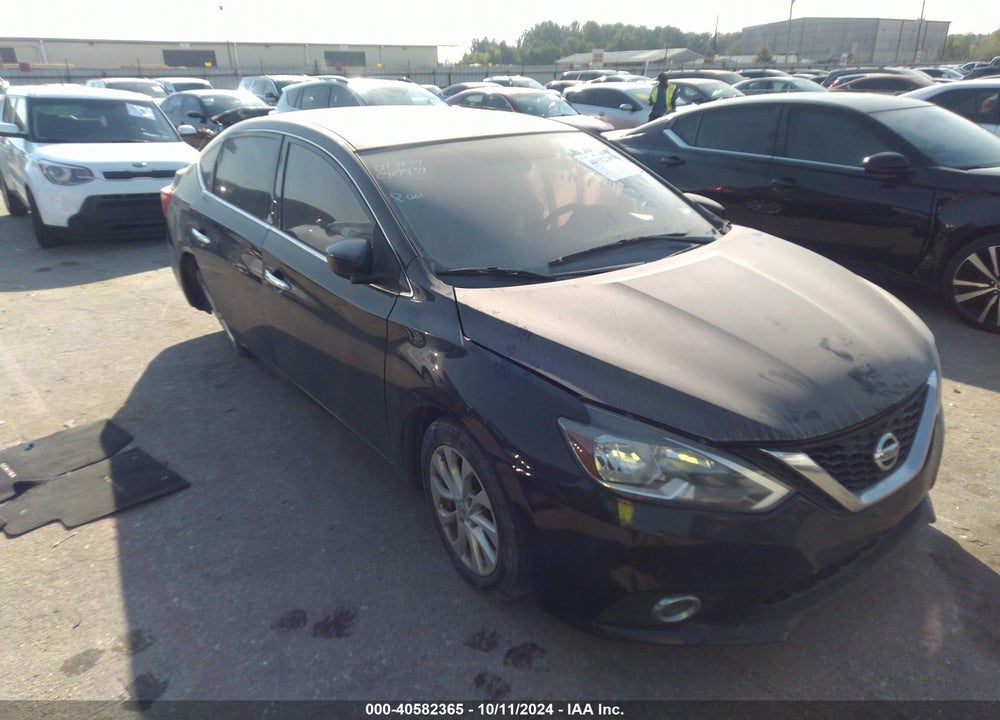 2017 NISSAN SENTRA SV VIN: 3N1AB7AP2HY207268