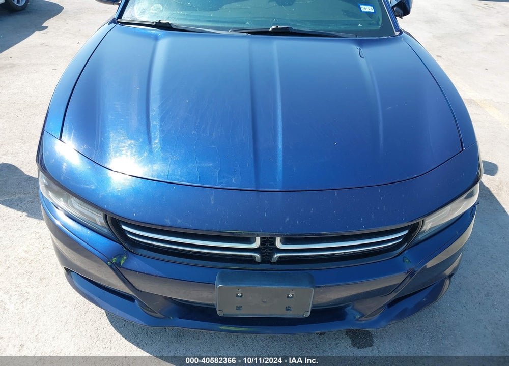 2015 DODGE CHARGER SE VIN: 2C3CDXBG4FH827478