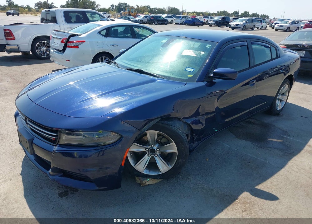 2015 DODGE CHARGER SE VIN: 2C3CDXBG4FH827478
