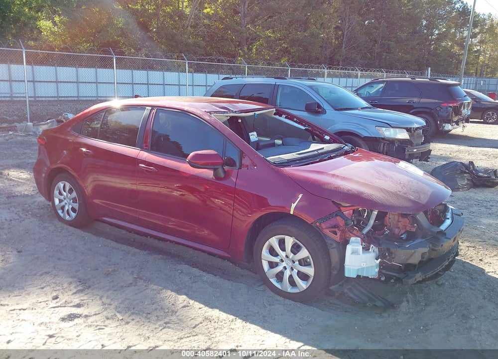 2022 TOYOTA COROLLA LE VIN: 5YFEPMAE8NP371021