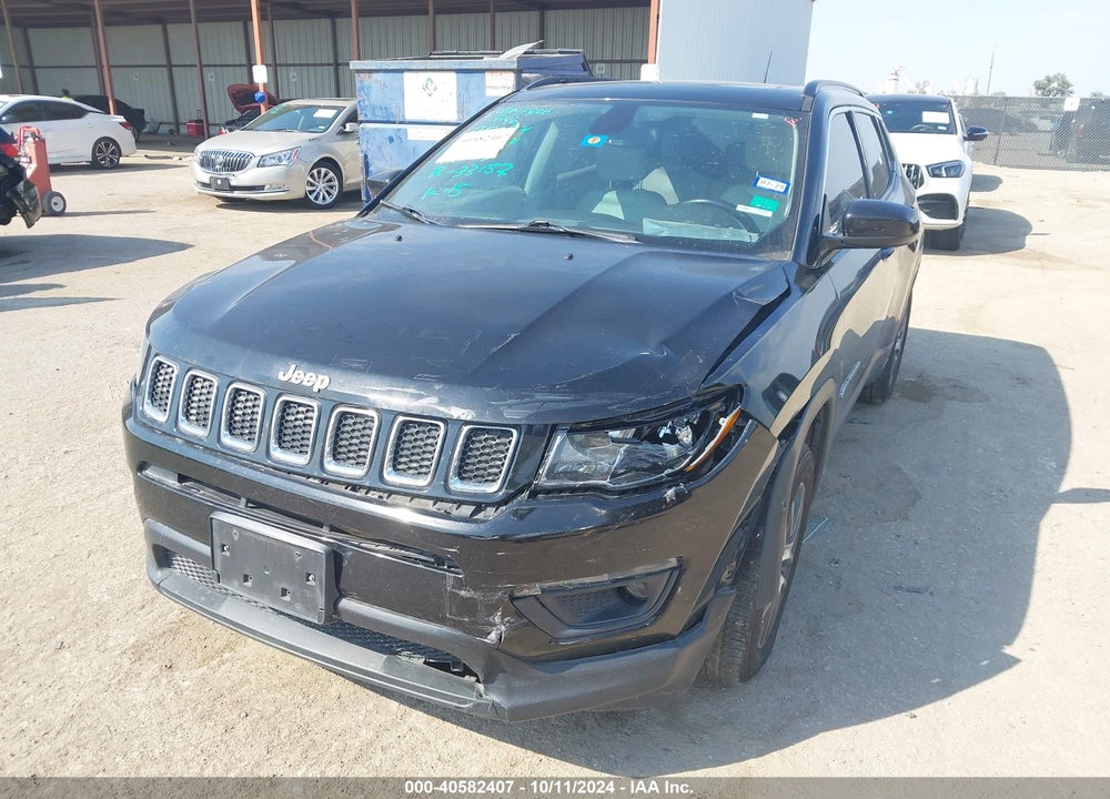 2019 JEEP COMPASS SUN AND WHEEL FWD VIN: 3C4NJCBB1KT711523