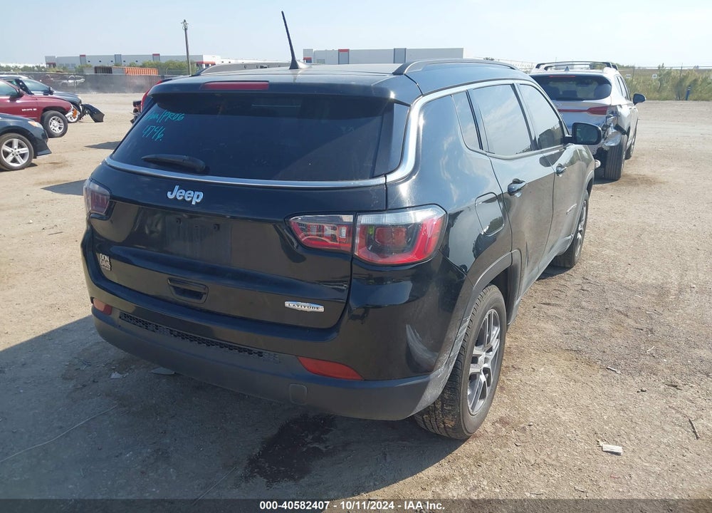 2019 JEEP COMPASS SUN AND WHEEL FWD VIN: 3C4NJCBB1KT711523