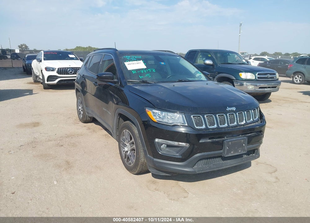 2019 JEEP COMPASS SUN AND WHEEL FWD VIN: 3C4NJCBB1KT711523