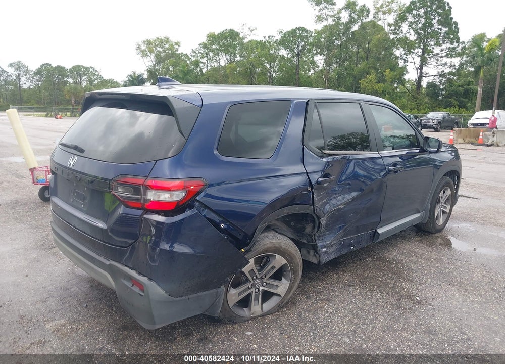 2024 HONDA PILOT EX-L 7-PASSENGER VIN: 5FNYG2H53RB012295