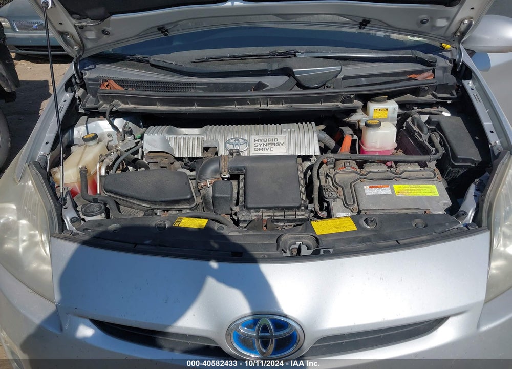 2011 TOYOTA PRIUS THREE VIN: JTDKN3DU2B5297643