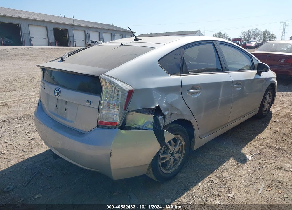 2011 TOYOTA PRIUS THREE VIN: JTDKN3DU2B5297643