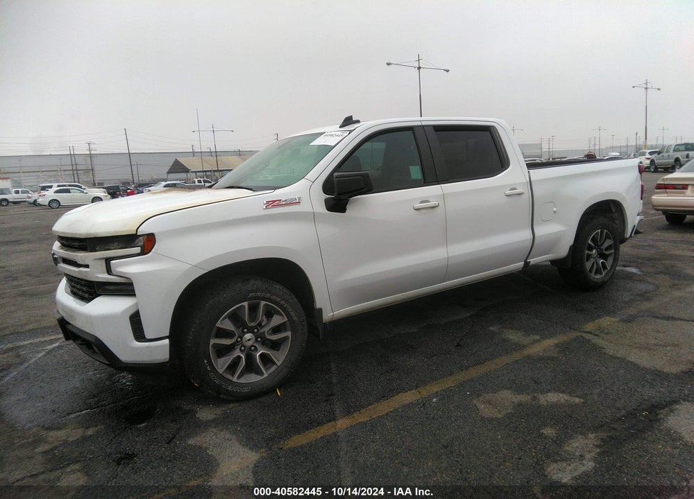 2021 CHEVROLET SILVERADO 1500 4WD STANDARD BED RST VIN: 3GCUYEEDXMG245456