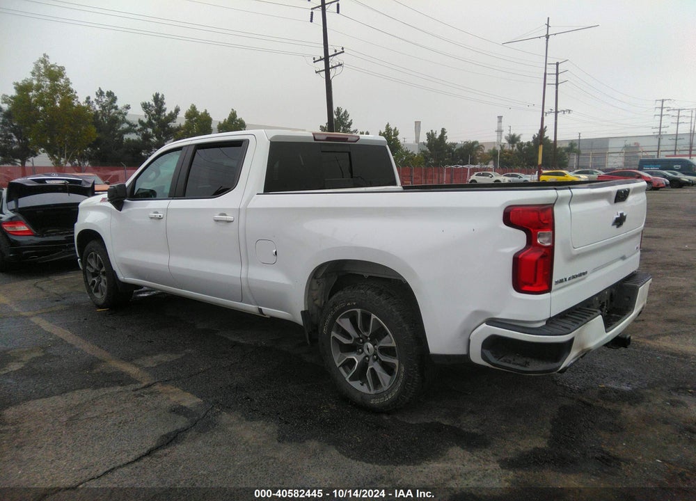 2021 CHEVROLET SILVERADO 1500 4WD STANDARD BED RST VIN: 3GCUYEEDXMG245456