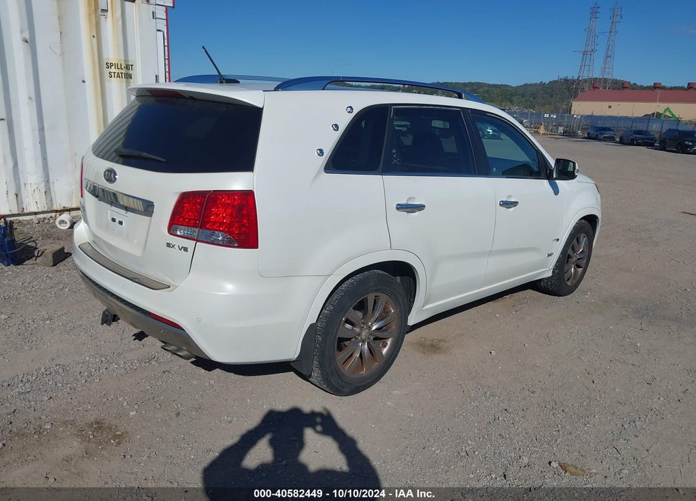 2012 KIA SORENTO SX V6 VIN: 5XYKWDA20CG265613