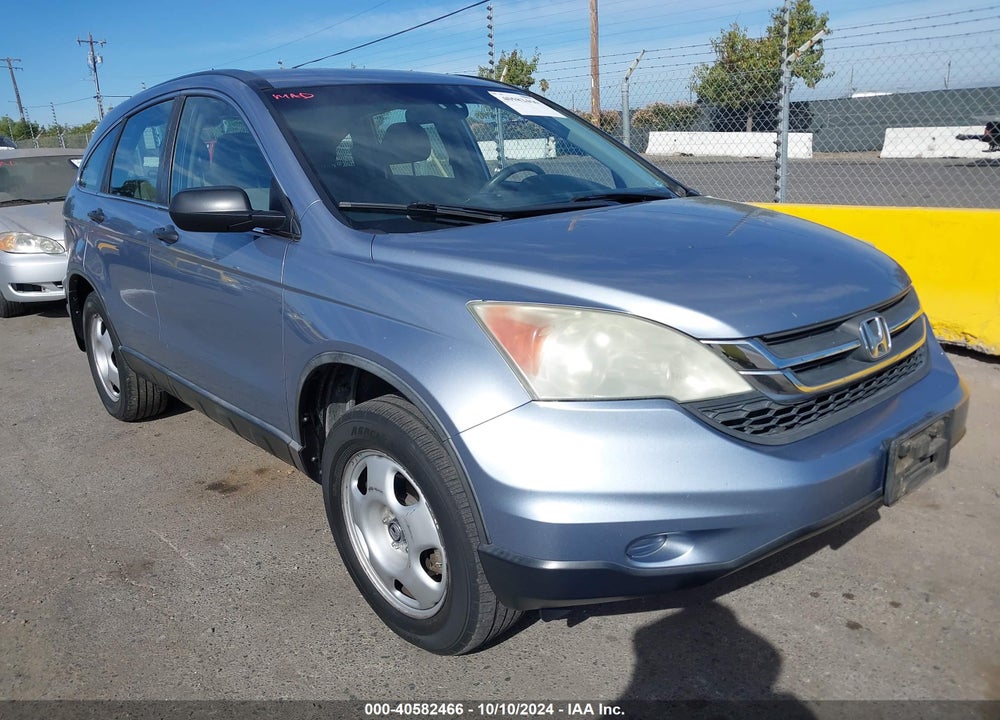 2010 HONDA CR-V LX VIN: 5J6RE4H33AL091192