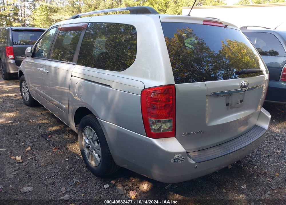 2012 KIA SEDONA LX VIN: KNDMG4C79C6431029