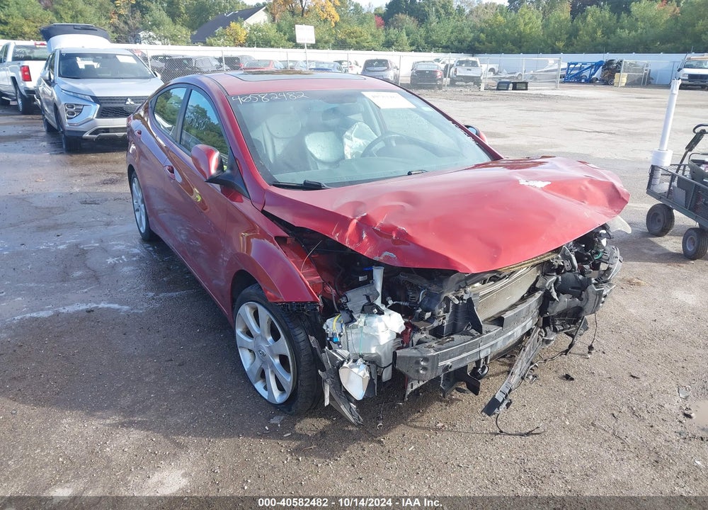 2011 HYUNDAI ELANTRA LIMITED (ULSAN PLANT) VIN: KMHDH4AE9BU138235