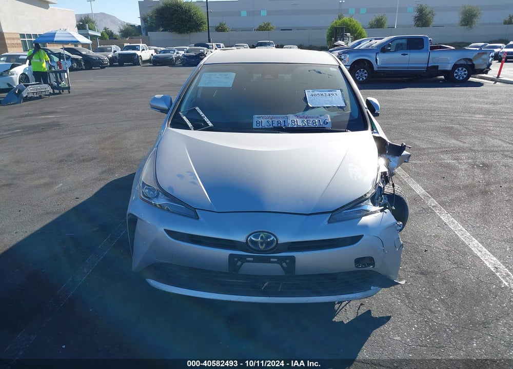 2019 TOYOTA PRIUS LE VIN: JTDKARFU1K3074386