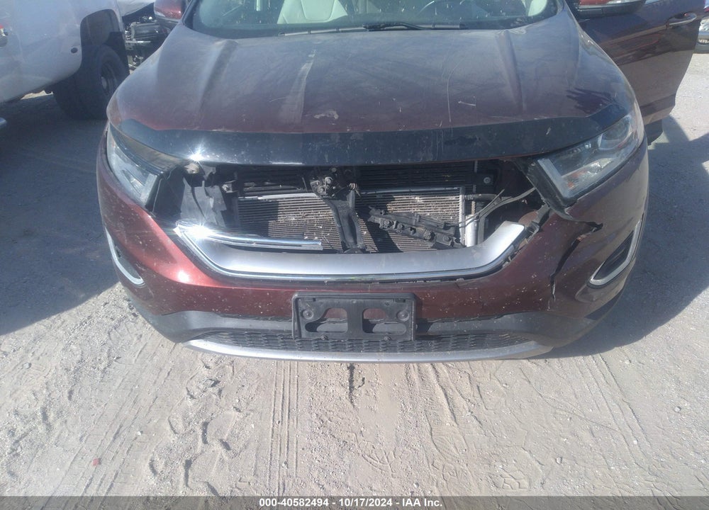 2015 FORD EDGE TITANIUM VIN: 2FMTK4K80FBC20615