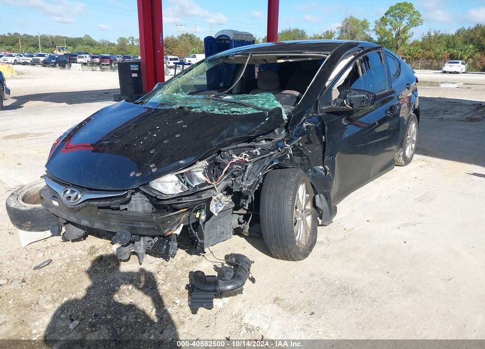 2015 HYUNDAI ELANTRA SE VIN: 5NPDH4AE3FH583090