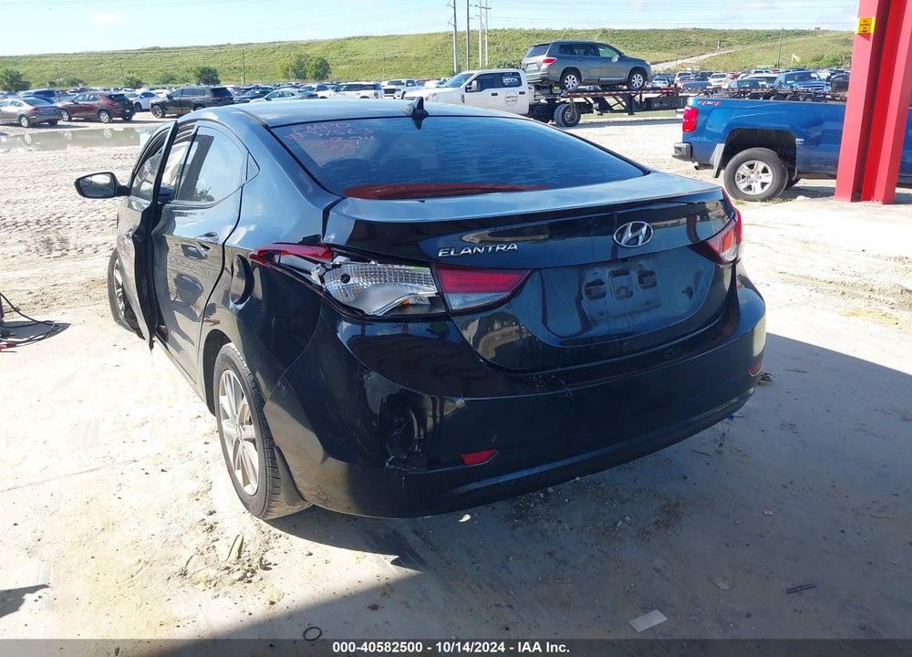 2015 HYUNDAI ELANTRA SE VIN: 5NPDH4AE3FH583090